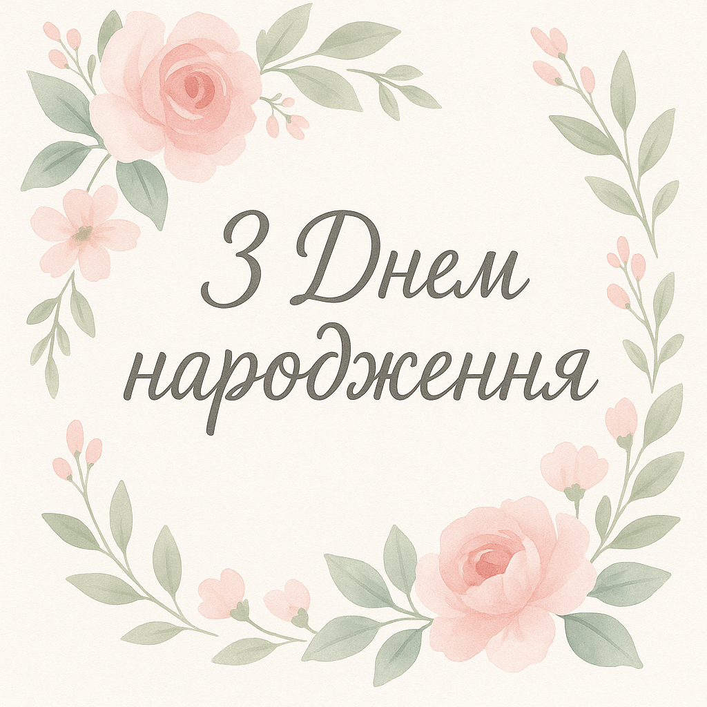 Привітання з днем ​​народження дівчині своїми словами - красиві, зворушливі та короткі приклад