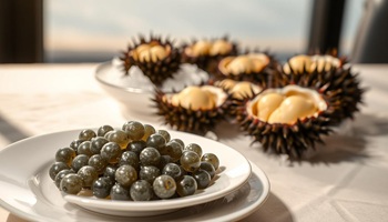 морские ежи деликатесы икра