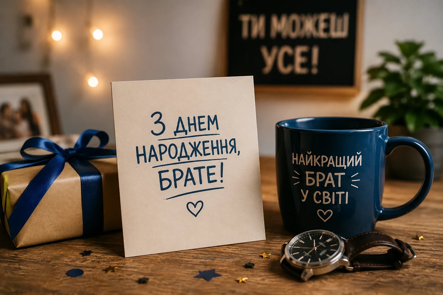 Як красиво привітати брата з днем народження і що подарувати