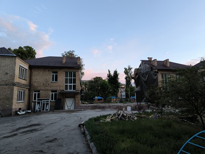 зруйнований садок 155