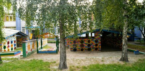 Детский сад №307 – главный вход и вид внутри