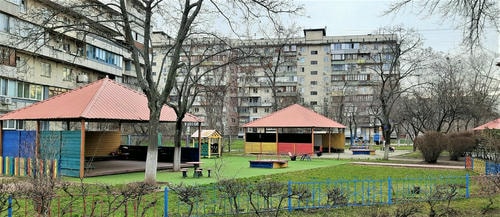 Дитячий садок №572 – фото території садочка