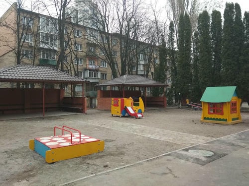 Детский сад №645 – фото территории детского сада